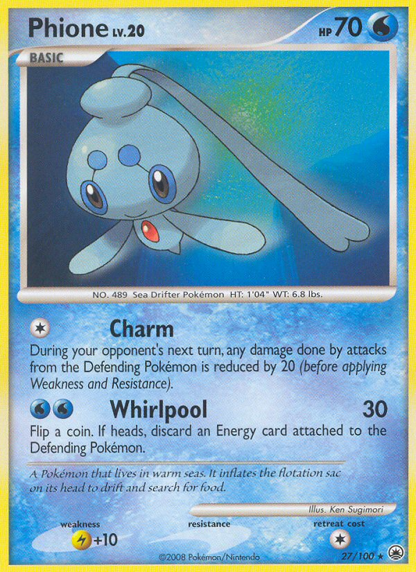 Phione (27/100) [Diamond & Pearl: Majestic Dawn] Pokémon
