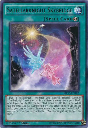 Satellarknight Skybridge [MP15-EN102] Rare Yu-Gi-Oh!