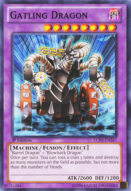Gatling Dragon [LCJW-EN267] Common Yu-Gi-Oh!