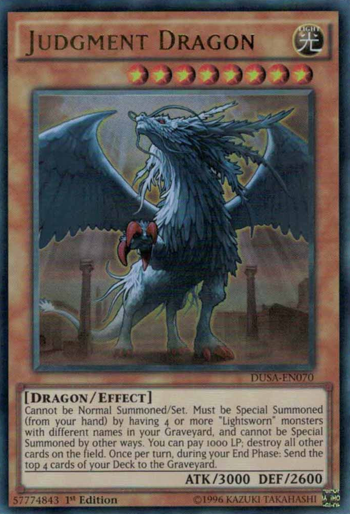 Judgment Dragon [DUSA-EN070] Ultra Rare Yu-Gi-Oh!