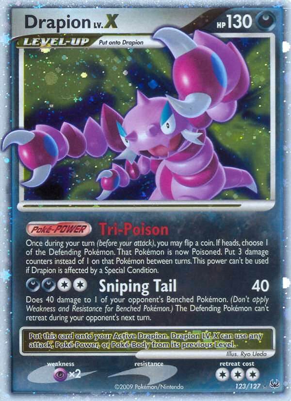 Drapion LV.X (123/127) [Platinum: Base Set] Pokémon