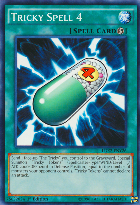 Tricky Spell 4 [LDK2-ENY26] Common Yu-Gi-Oh!