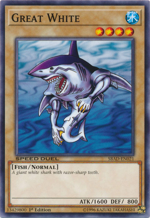 Great White [SBAD-EN021] Common Yu-Gi-Oh!