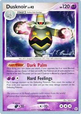 Dusknoir LV.42 (2/130) (Boltevoir - Michael Pramawat) [World Championships 2010] Pokémon