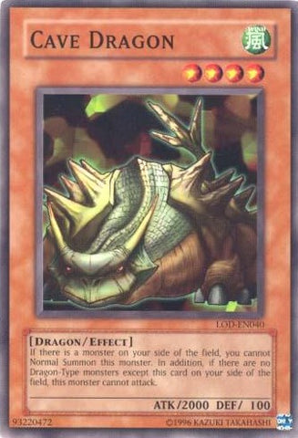 Cave Dragon [LOD-EN040] Common Yu-Gi-Oh!