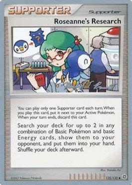 Roseanne's Research (125/132) (Boltevoir - Michael Pramawat) [World Championships 2010] Pokémon