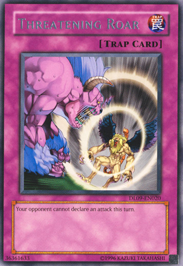 Threatening Roar (Silver) [DL09-EN020] Rare Yu-Gi-Oh!