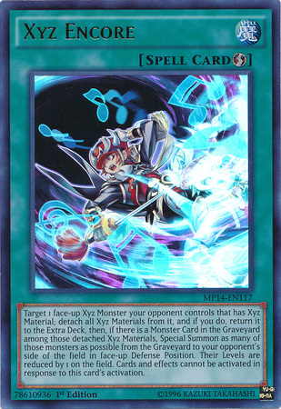 Xyz Encore [MP14-EN117] Ultra Rare Yu-Gi-Oh!