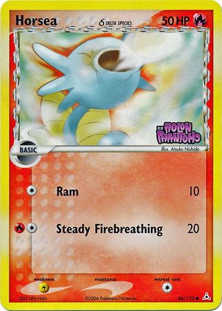 Horsea (66/110) (Delta Species) (Stamped) [EX: Holon Phantoms] Pokémon