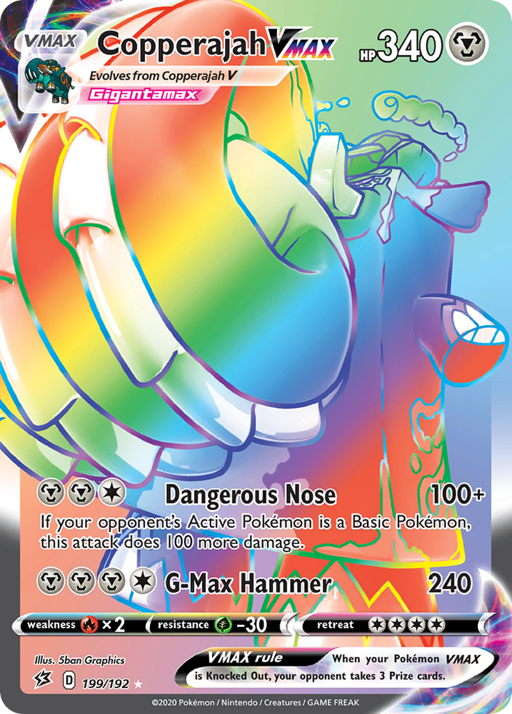 Copperajah VMAX (199/192) [Sword & Shield: Rebel Clash] Pokémon