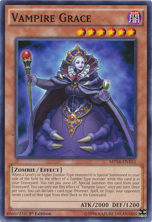 Vampire Grace [MP14-EN153] Common Yu-Gi-Oh!