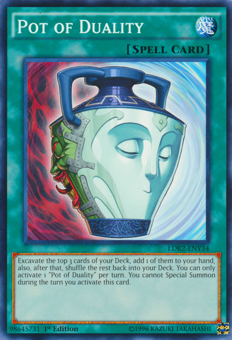 Pot of Duality [LDK2-ENY34] Common Yu-Gi-Oh!