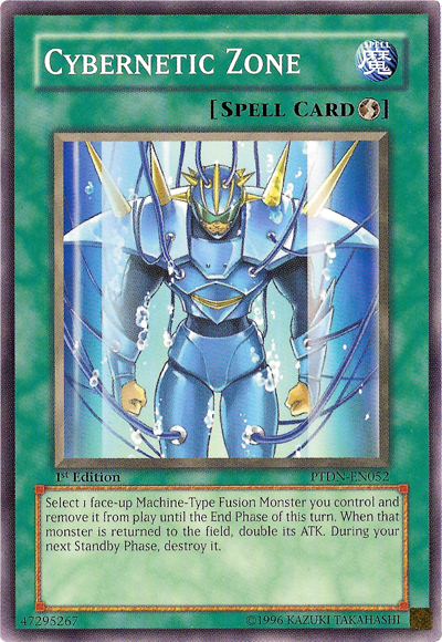 Cybernetic Zone [PTDN-EN052] Common Yu-Gi-Oh!