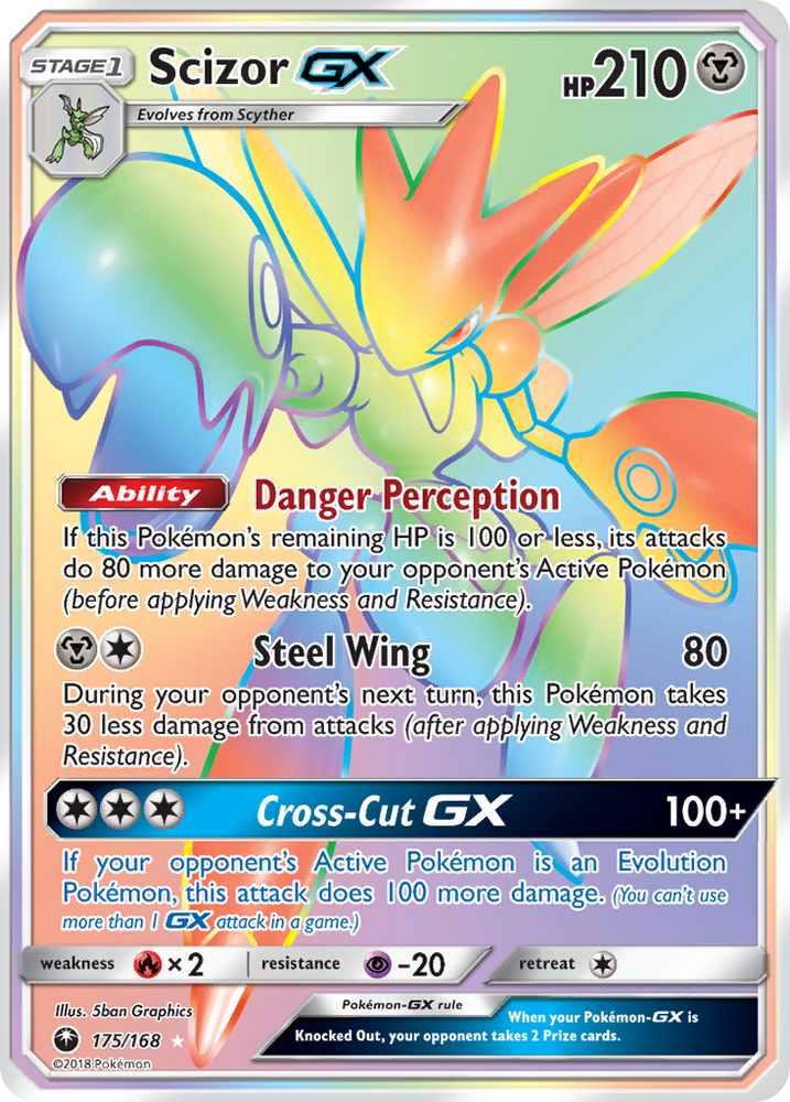 Scizor GX (175/168) [Sun & Moon: Celestial Storm] Pokémon