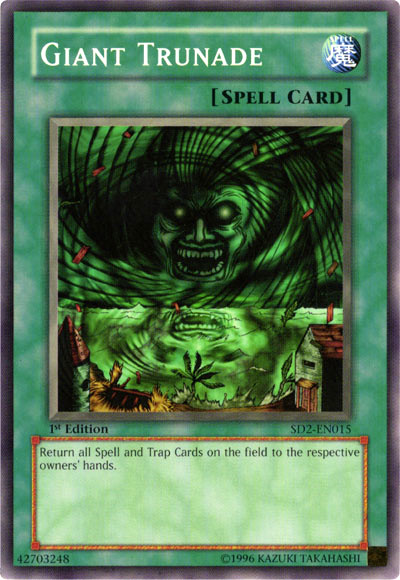 Giant Trunade [SD2-EN015] Common Yu-Gi-Oh!