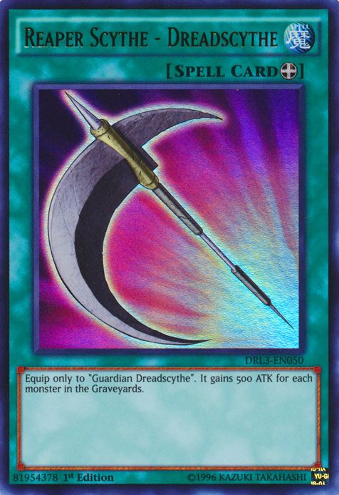 Reaper Scythe - Dreadscythe [DRL3-EN050] Ultra Rare Yu-Gi-Oh!