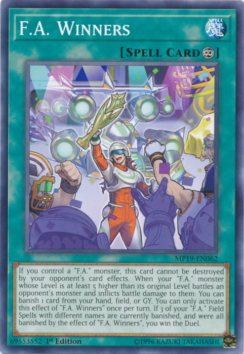 F.A. Winners [MP19-EN062] Common Yu-Gi-Oh!