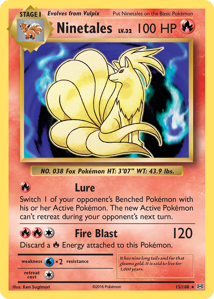 Ninetales (15/108) [XY: Evolutions] Pokémon