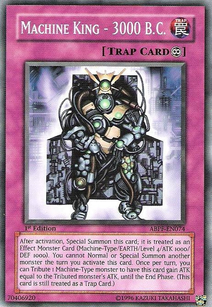 Machine King - 3000 B.C. [ABPF-EN074] Common Yu-Gi-Oh!