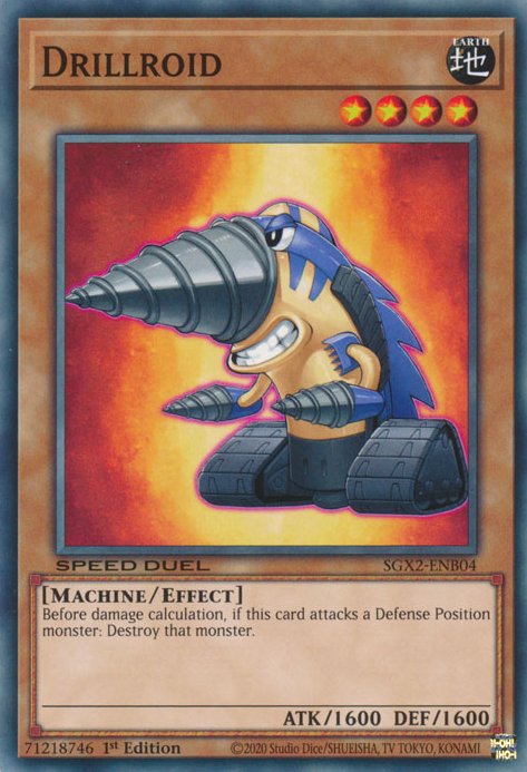 Drillroid [SGX2-ENB04] Common Yu-Gi-Oh!