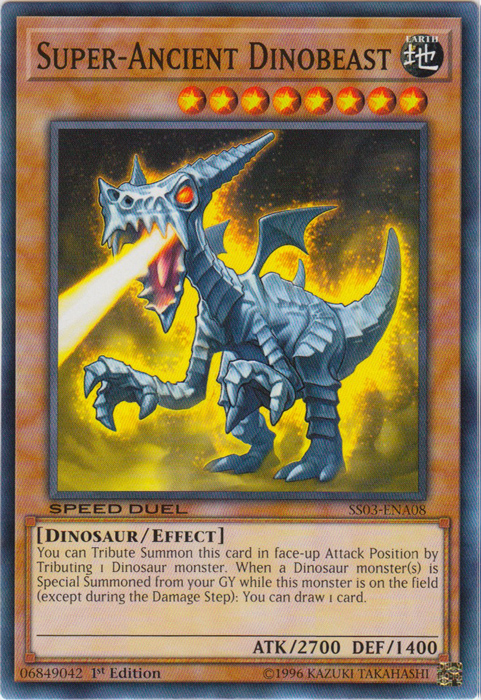 Super-Ancient Dinobeast [SS03-ENA08] Common Yu-Gi-Oh!