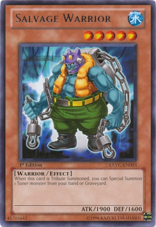 Salvage Warrior [EXVC-EN003] Rare Yu-Gi-Oh!