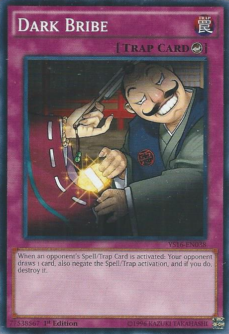 Dark Bribe [YS16-EN038] Common Yu-Gi-Oh!