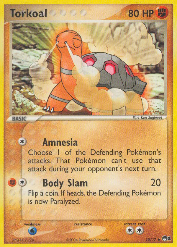 Torkoal (10/17) [POP Series 1] Pokémon