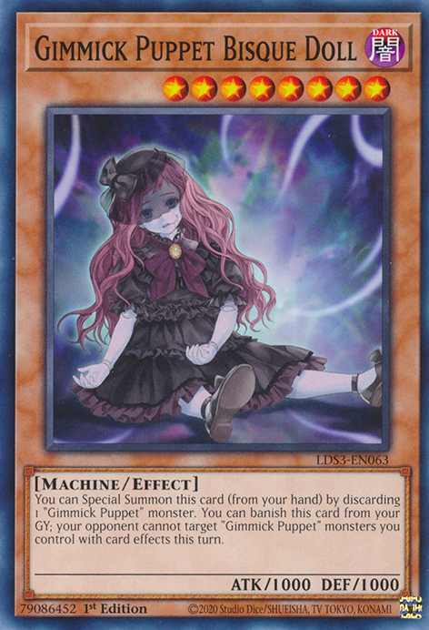 Gimmick Puppet Bisque Doll [LDS3-EN063] Common Yu-Gi-Oh!