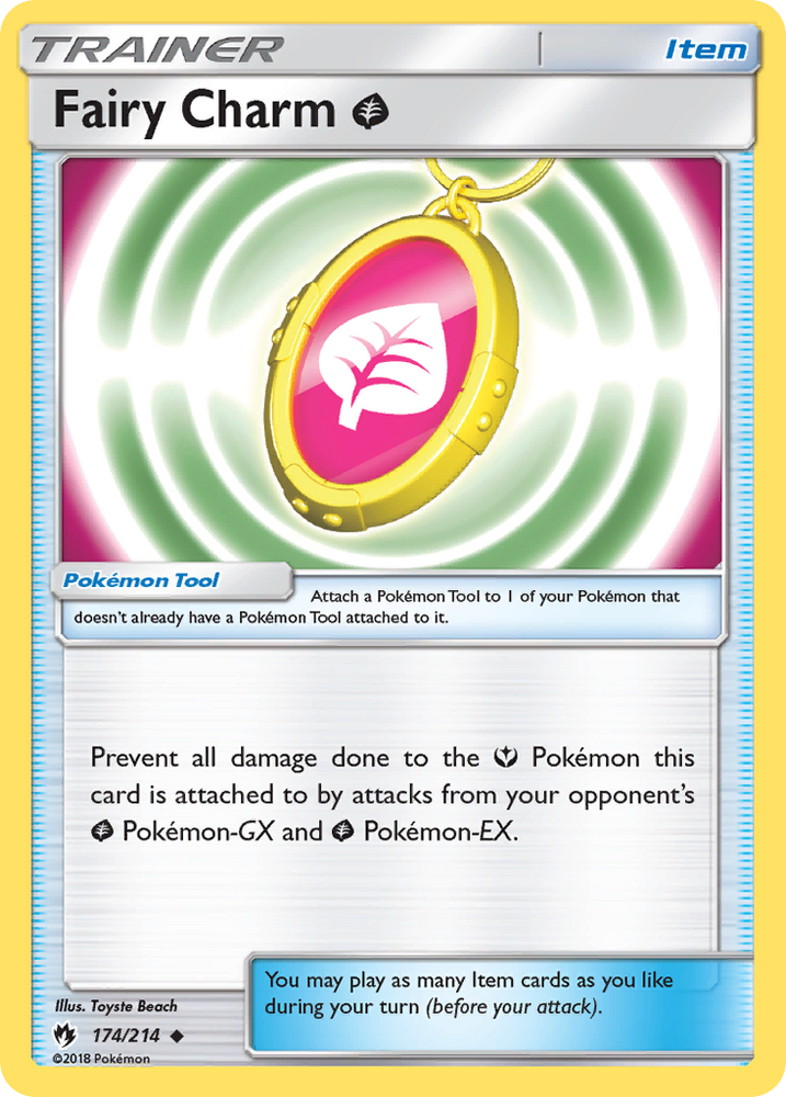 Fairy Charm Grass (174/214) [Sun & Moon: Lost Thunder] Pokémon