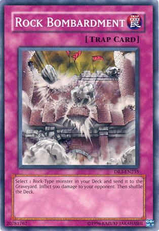 Rock Bombardment [DR3-EN235] Common Yu-Gi-Oh!