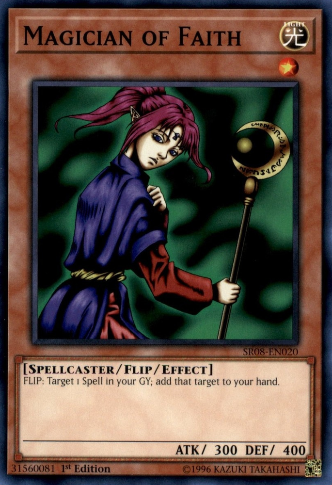 Magician of Faith [SR08-EN020] Common Yu-Gi-Oh!