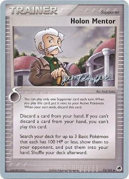 Holon Mentor (75/101) (Rambolt - Jeremy Scharff-Kim) [World Championships 2007] Pokémon