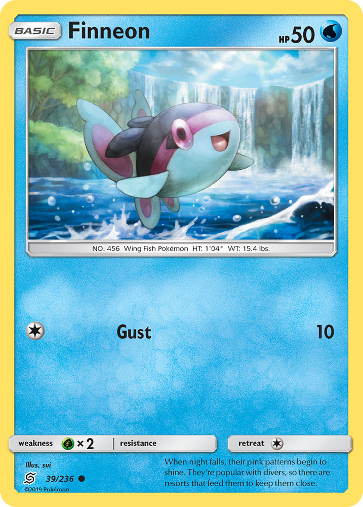 Finneon (39/236) [Sun & Moon: Unified Minds] Pokémon
