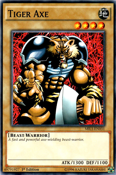 Tiger Axe [MIL1-EN031] Common Yu-Gi-Oh!