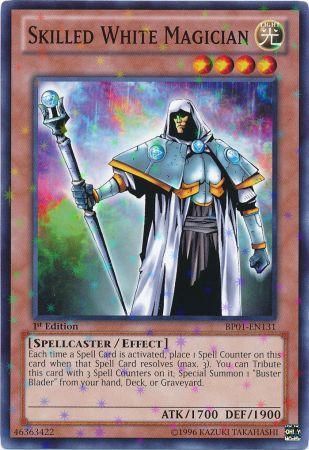 Skilled White Magician [BP01-EN131] Starfoil Rare Yu-Gi-Oh!