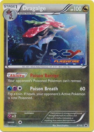 Dragalge (XY10) (Staff) [XY: Black Star Promos] Pokémon