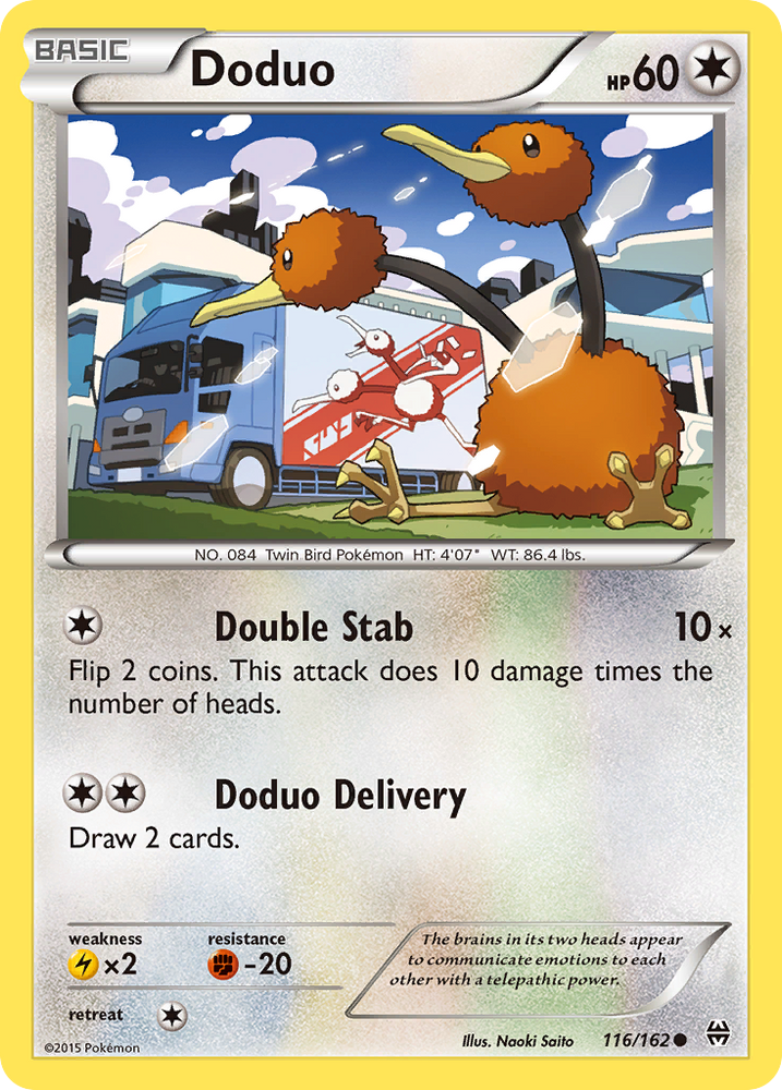 Doduo (116/162) [XY: BREAKthrough] Pokémon