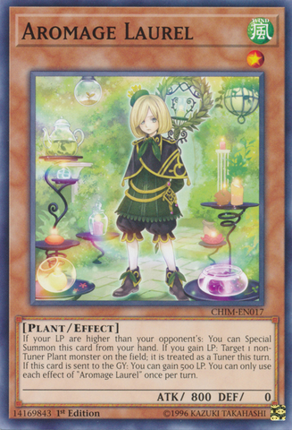 Aromage Laurel [CHIM-EN017] Common Yu-Gi-Oh!