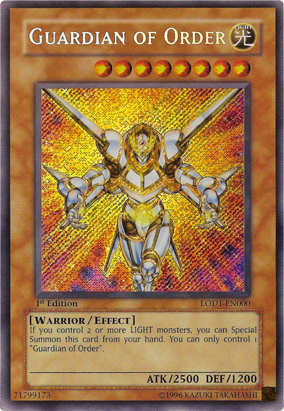 Guardian of Order [LODT-EN000] Secret Rare Yu-Gi-Oh!