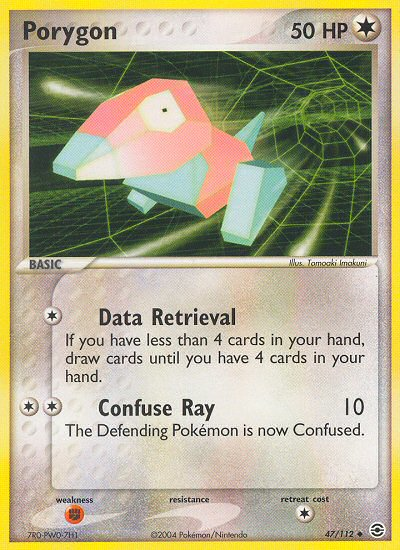 Porygon (47/112) [EX: FireRed & LeafGreen] Pokémon