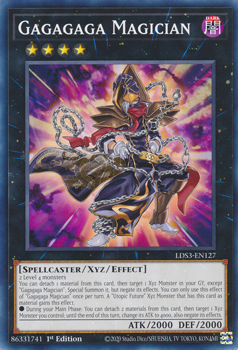 Gagagaga Magician [LDS3-EN127] Common Yu-Gi-Oh!