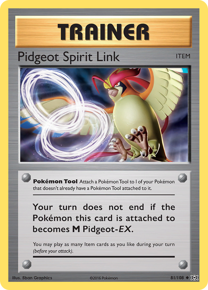 Pidgeot Spirit Link (81/108) [XY: Evolutions] Pokémon