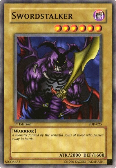 Swordstalker [SDK-025] Common Yu-Gi-Oh!