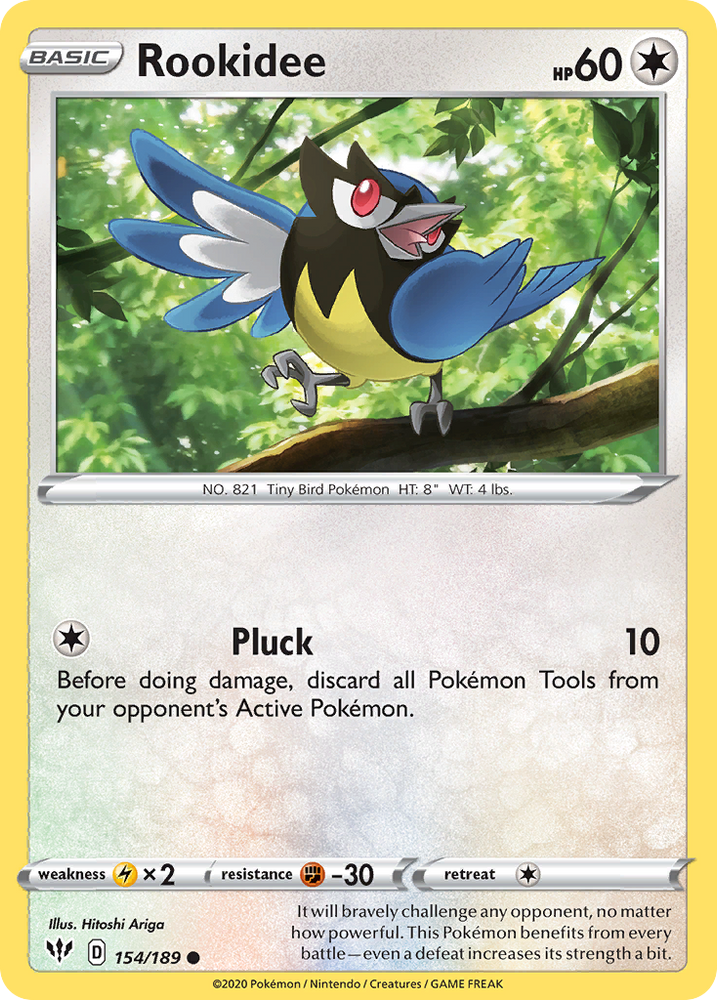 Rookidee (154/189) [Sword & Shield: Darkness Ablaze] Pokémon