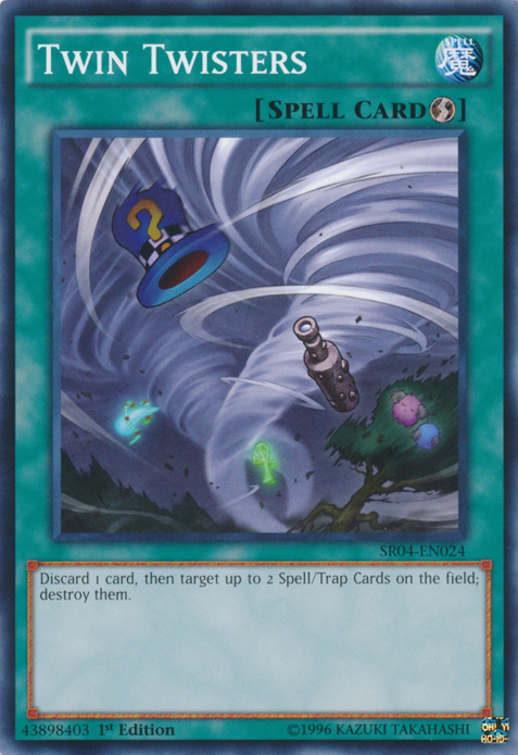 Twin Twisters [SR04-EN024] Common Yu-Gi-Oh!
