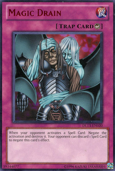 Magic Drain (Red) [DL13-EN020] Rare Yu-Gi-Oh!