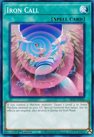 Iron Call [SR10-EN026] Common Yu-Gi-Oh!