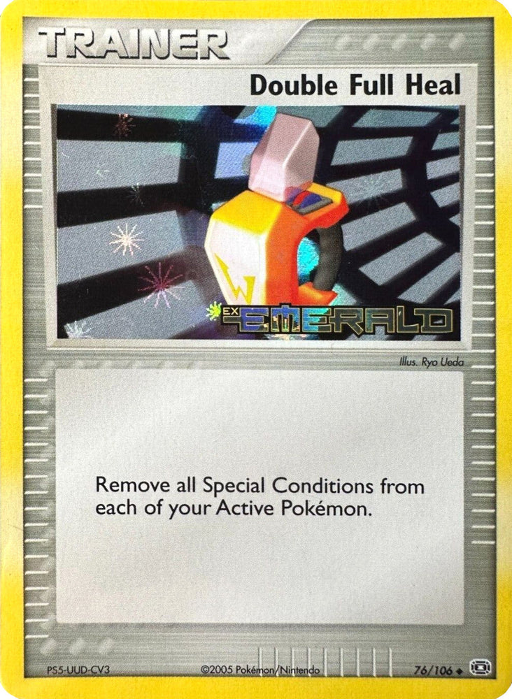 Double Full Heal (76/106) (Stamped) [EX: Emerald] Pokémon