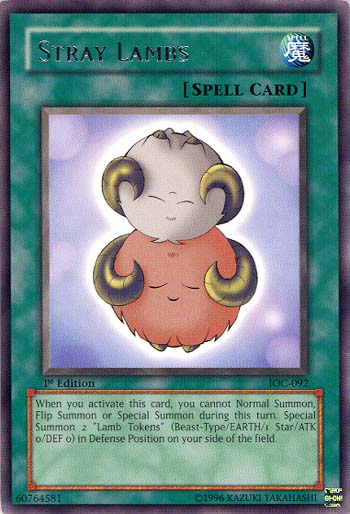 Stray Lambs [IOC-092] Rare Yu-Gi-Oh!